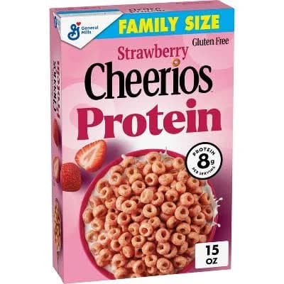 Cheerios Strawberry Protein Cereal