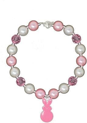 Pink Peep Bunny Necklace