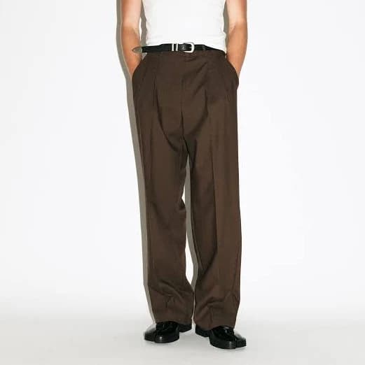 California Arts Dume Wide-Leg Ultra- Pleated Trouser