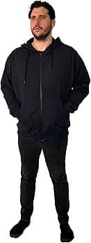 Amazon.com: USBD Dialysis Hoodie with Arm Zippers Unisex Hemodialysis Patient IV Sweatshirt (US, Alpha, X-Large, Regular, Regular, Black) : Industrial & Scientific