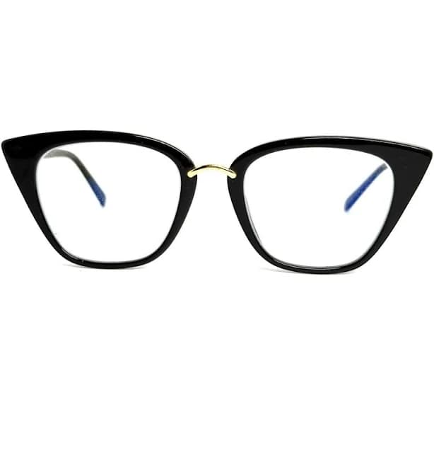 Firmoo F18903 Black & Pink Spotted Cateye 51-21-145 Women Eyeglasses 20200