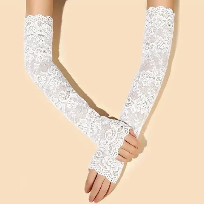Lace Long Gloves