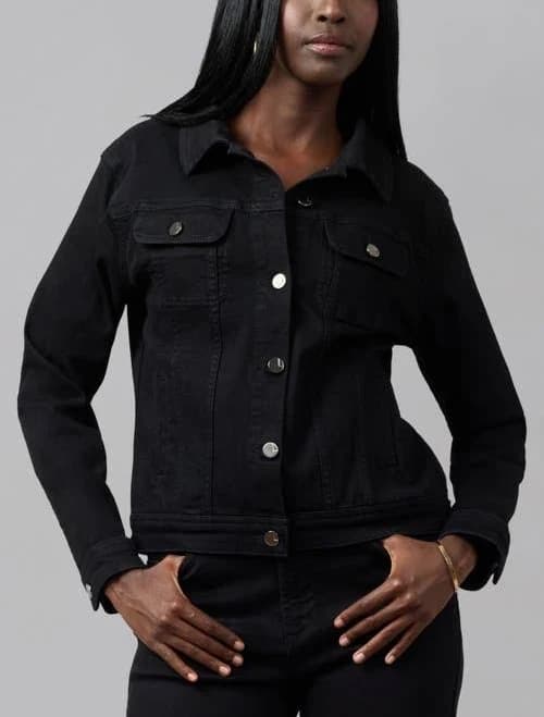 Gabriella Classic Stretch Denim Jacket