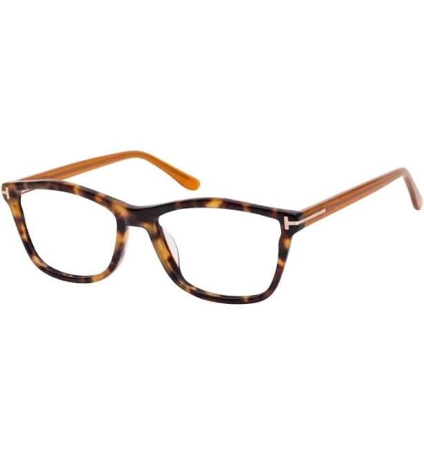 EFE Rectangle Tortoiseshell Eyeglasses