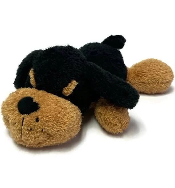 Spark Brown & Black Dog Plush