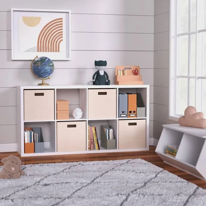 Cube Bookcase ClosetMaid Color: White