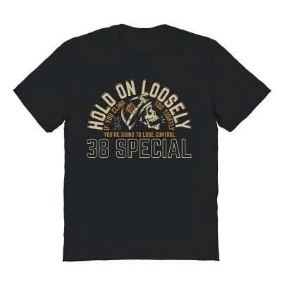 38 Special Men's Skull Graphic Cotton T-Shirt