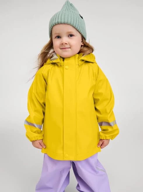 Kids Reima Lampi Rubber Rain Jacket