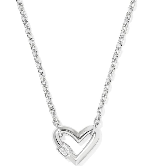 Kendra Scott Emery Heart Short Pendant Necklace
