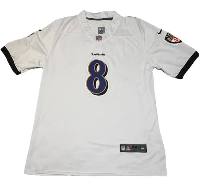 Nike Men's Lamar Jackson #8 Baltimore Ravens Vapor Limited Jersey