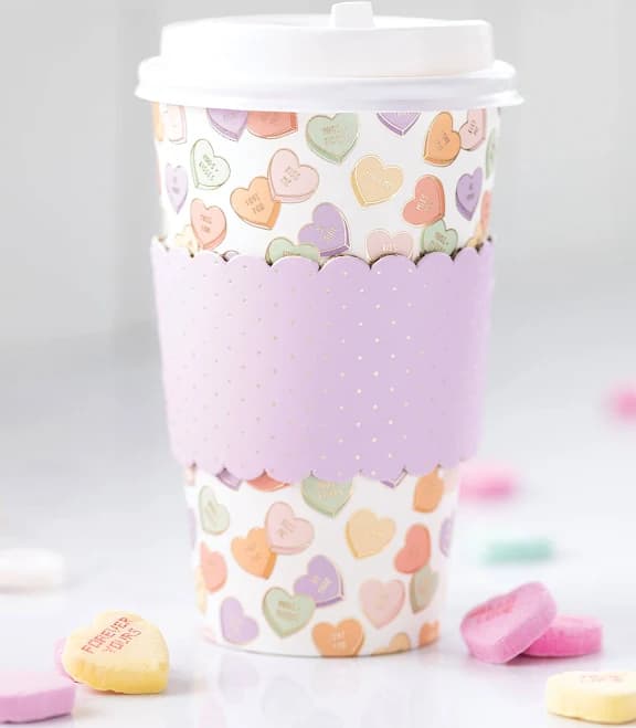 My Minds Eye Conversation Hearts Cozy To-Go Cups