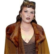 Lola Young (Brown Coat) Buddy - Torso Up Cutout - Celebrity Cutouts