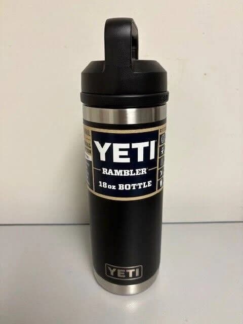 Yeti 18oz Original Classic Black Bottle
