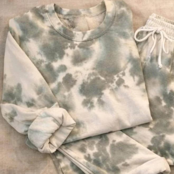Tie Dye Fleece Sweatshirt