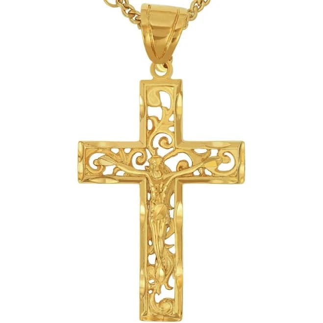 Filigree Cross Necklace
