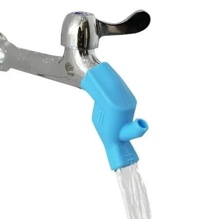 Silicone Faucet Extender, Tool-Free Installation for Standard Faucets, Helps with Hand Washing and Water Conservation, Flexible Spout Extension for