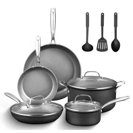 Granitestone Diamond Pro Hard Anodized Cookware Set