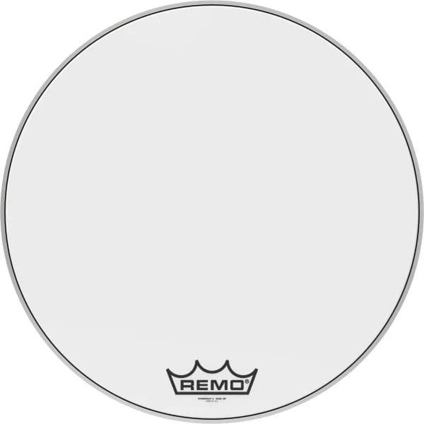 Remo Powermax 2 Ultra White Marching Bass Drum Head