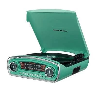 Studebaker Retro Turntable 3 Speed AM/FM Radio