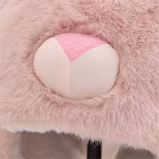 baby winter plush hat cute fuzzy cartoon bunny hat thickened - Temu