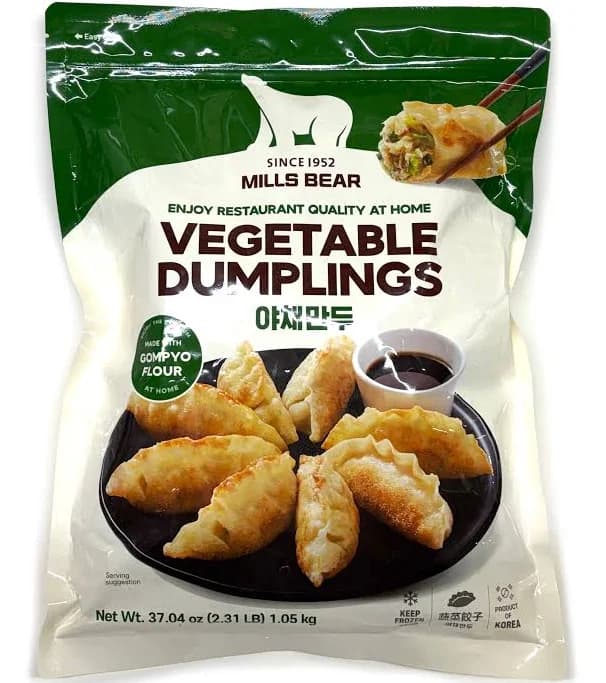 Gompyo Mills Bear Vegetable Dumplings