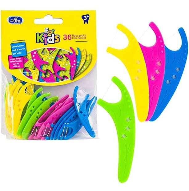DollarDays Case of 36 Multicolor Tooth Flossers