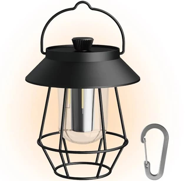 HARDLAND LED Camping Light Portable Retro Lantern Vintage Tent Lighting Lights