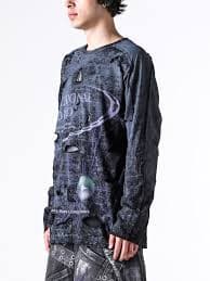 Emotional World Mesh Destroyed Cigarette L/S T-Shirt