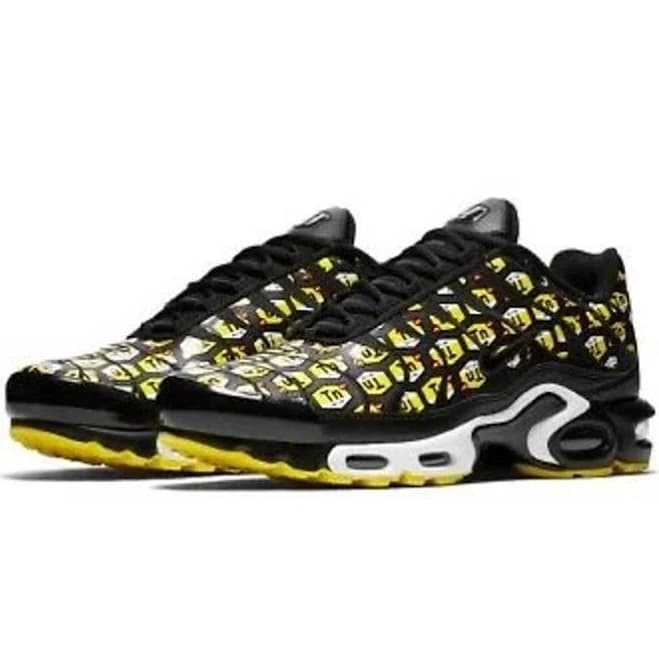 Nike Air Max Plus TN Balck And Yellow - New Men | Color: Yellow/Black | Size: 6.5