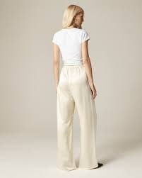 Cosmo Pant In Luster Charmeuse For Women | J.Crew