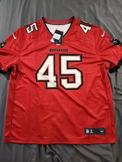 Men's Nike Chris Godwin Red Tampa Bay Buccaneers Vapor Limited Jersey