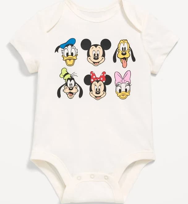 Old Navy Baby Disney Short-Sleeve Graphic Bodysuit