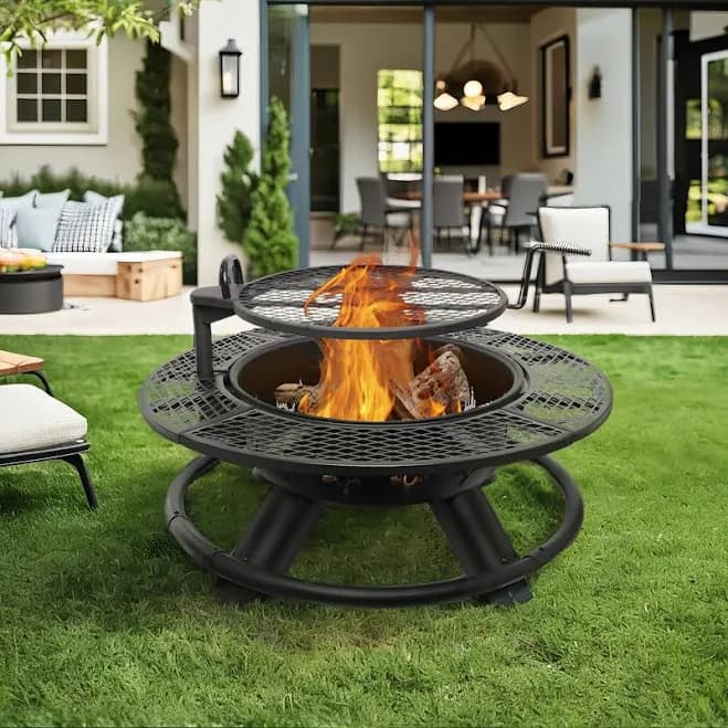 Bestier 47" Wood Burning Fire Pit