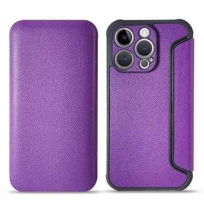 Reiko Magnetic Leather Phone Case for Apple iPhone 14 Pro