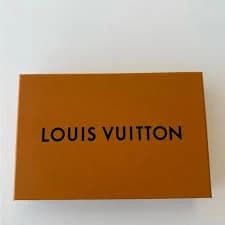 Authentic Large Louis Vuitton Large Orange Gift Box — Designer Packaging