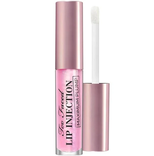 Too Faced Mini Size Lip Injection Maximum Plump Extra Strength Hydrating Lip Plumper Clear 0.10 Oz/ 2.8 G1