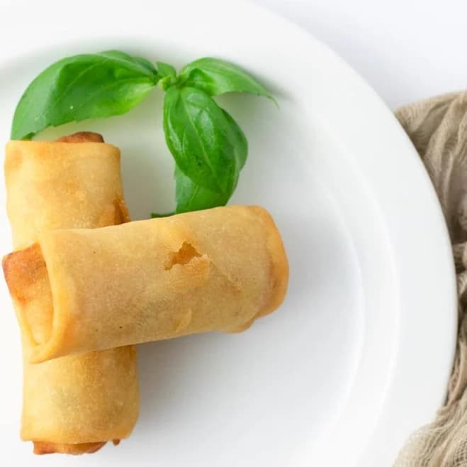 Vegetable Spring Rolls (Fried)