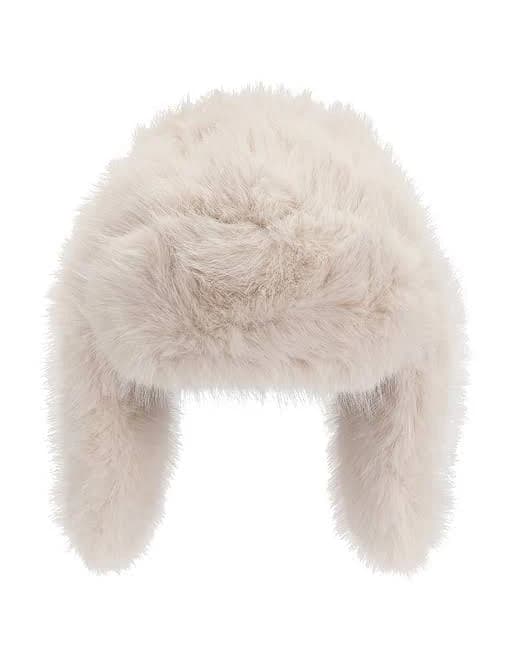 Wellbeing + Beingwell Faux Fur Trapper Hat