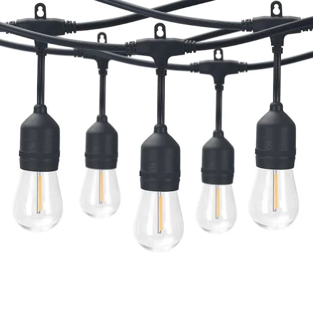 Better Homes & Gardens 12-Foot Outdoor Commercial String Light