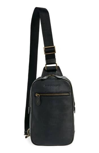 Johnston & Murphy Men's Sling Shoulder Bag