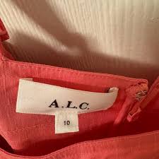 A.L.C. Harlow Linen-Blend Midi Dress