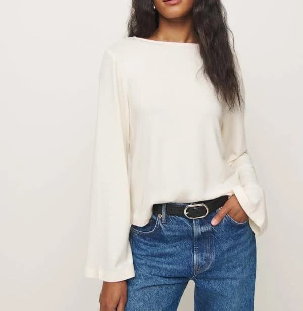Reformation Eternity Knit Top