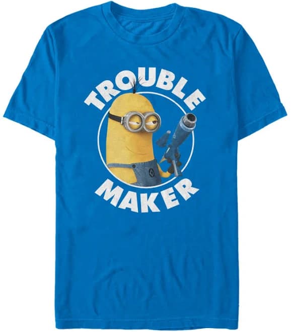 Men's Despicable Me Minion Trouble Maker T-Shirt