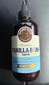 Rising Star Organic Madagascar Bourbon Pure Vanilla Bean Paste 8 fl oz Non-GMO