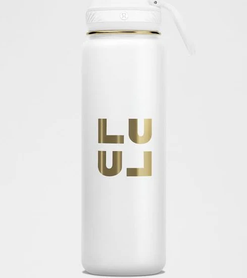 Lululemon Back to Life Sport Bottle 24oz with Straw Lid