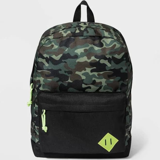 Cat & Jack Kids' Camo Print Backpack