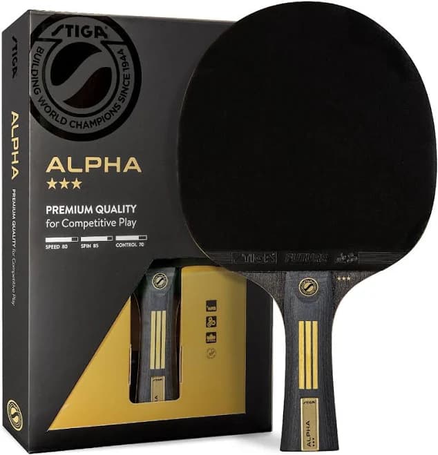 STIGA Alpha Ping Pong Paddle