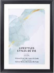 Studio Decor Lifestyles White Frame With Mat