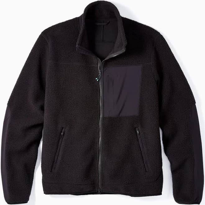 Myles Men's High Pile Sherpa Zip-Up Jacket