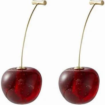 Women's Cute Cherry Drop Earrings